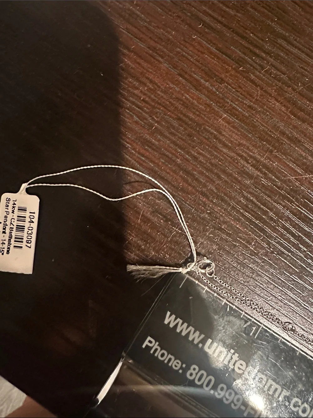 585 beautiful star necklace